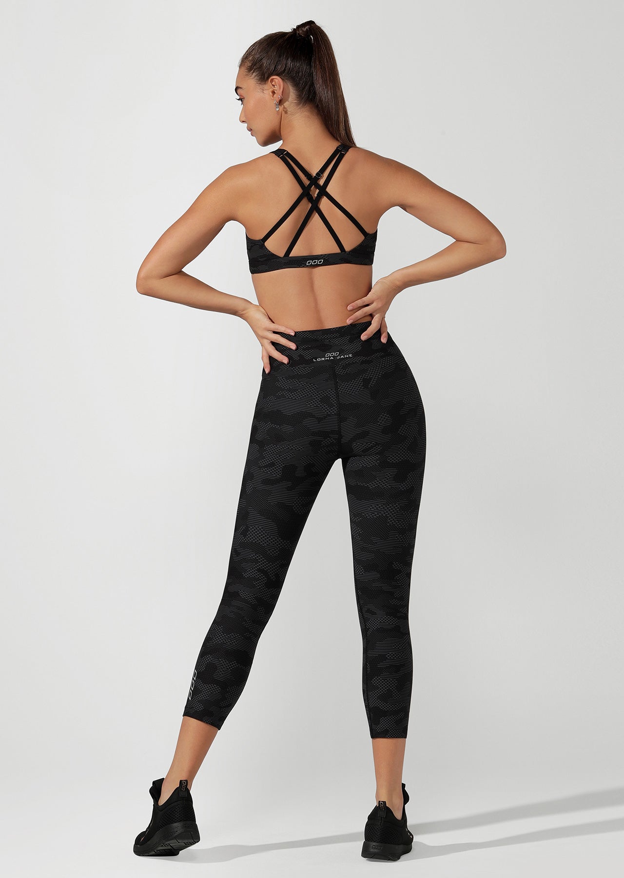 Lorna Jane Support Me Sports Bra - Camo