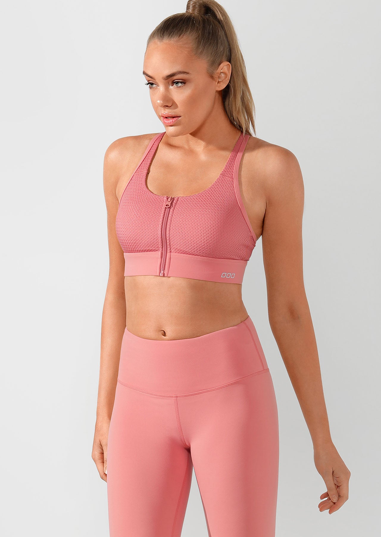 Lorna Jane Support Sports Bra - Quartz Pink