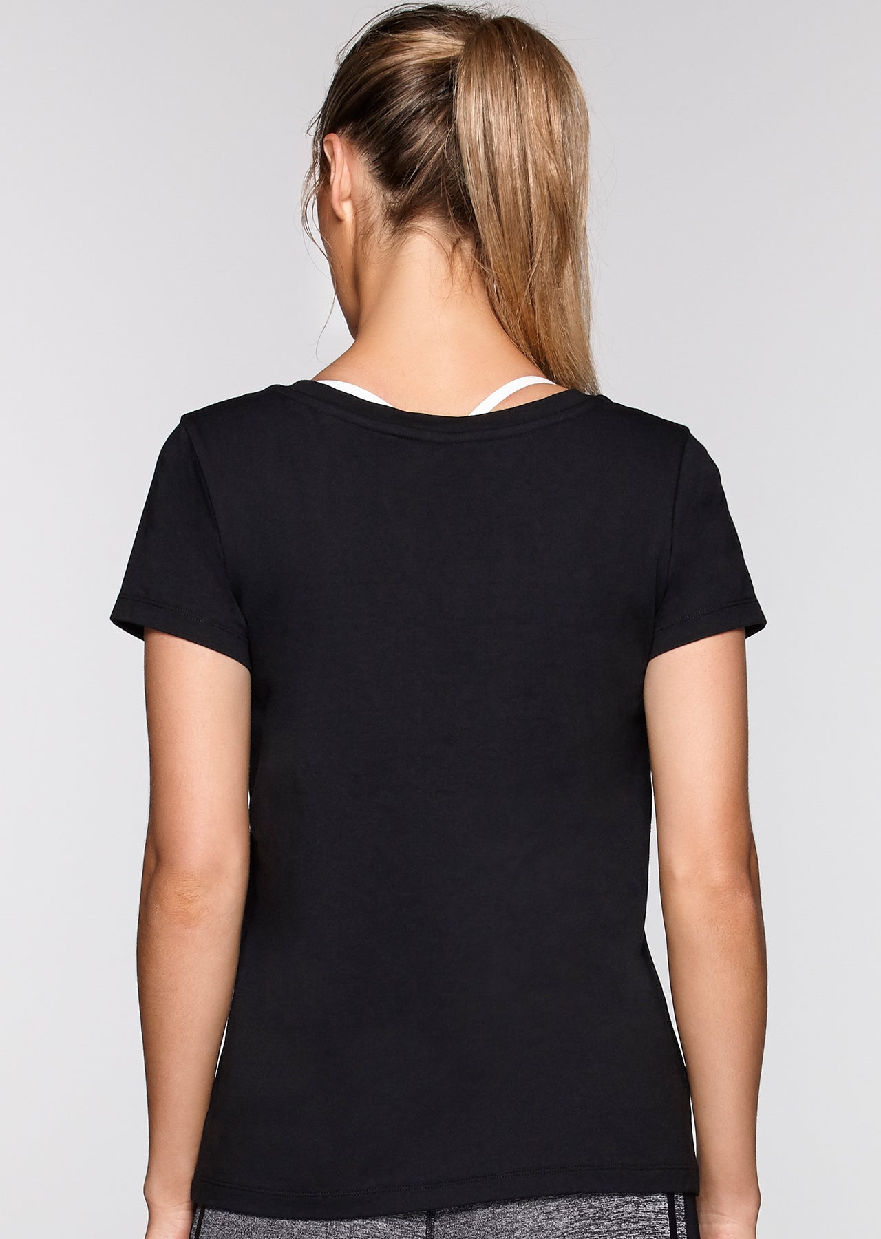 Lorna Jane Supreme S/Slv T-Shirt - Black