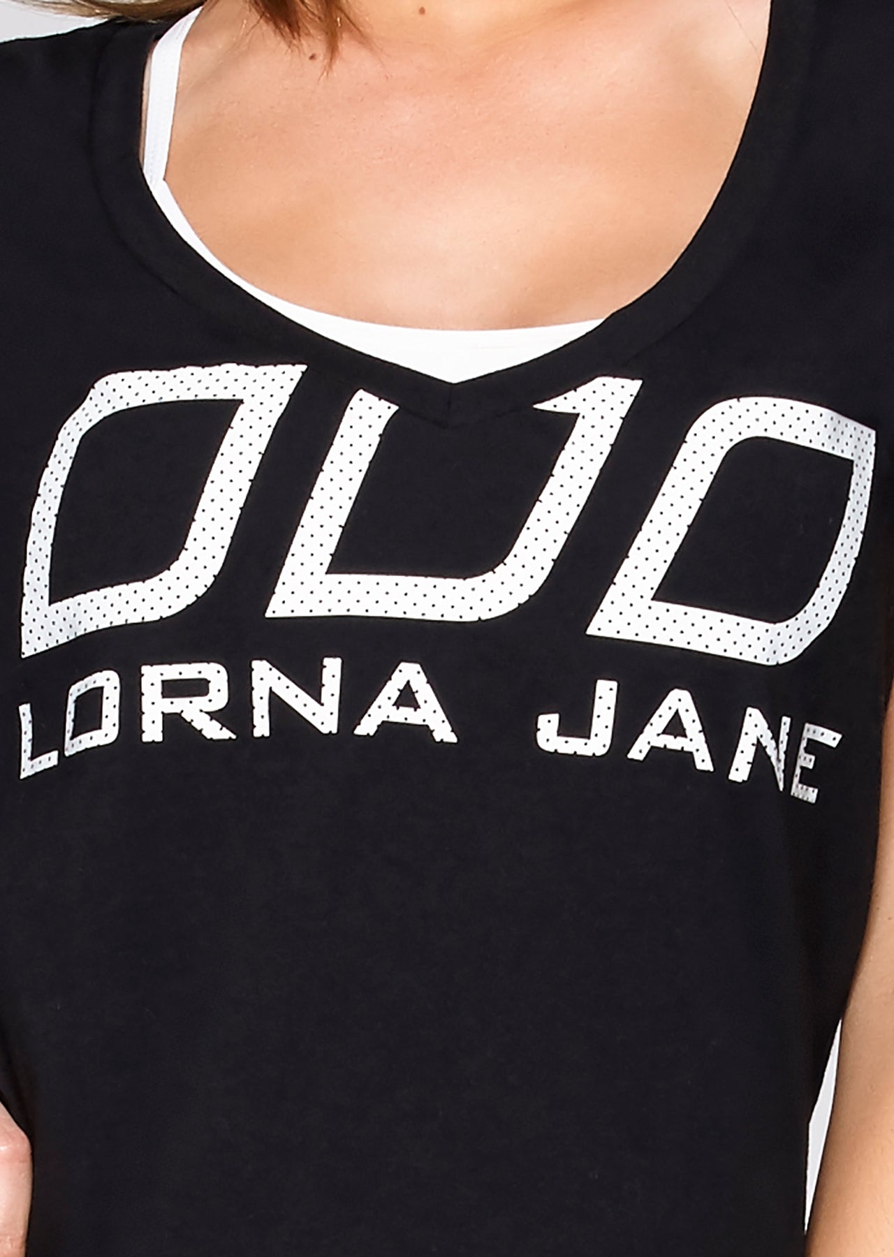 Lorna Jane Supreme S/Slv T-Shirt - Black