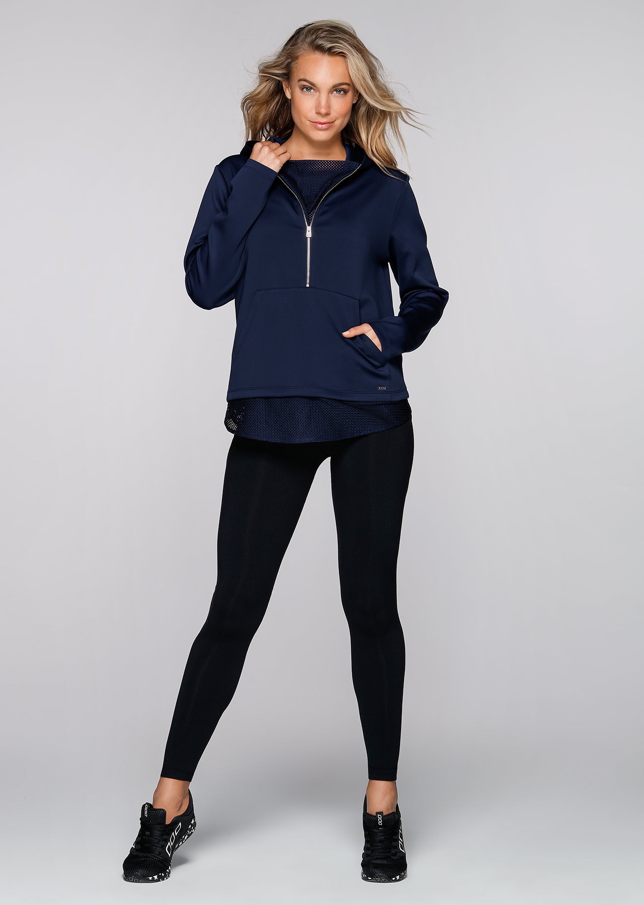 Lorna Jane Surrender Hoodie - Ink