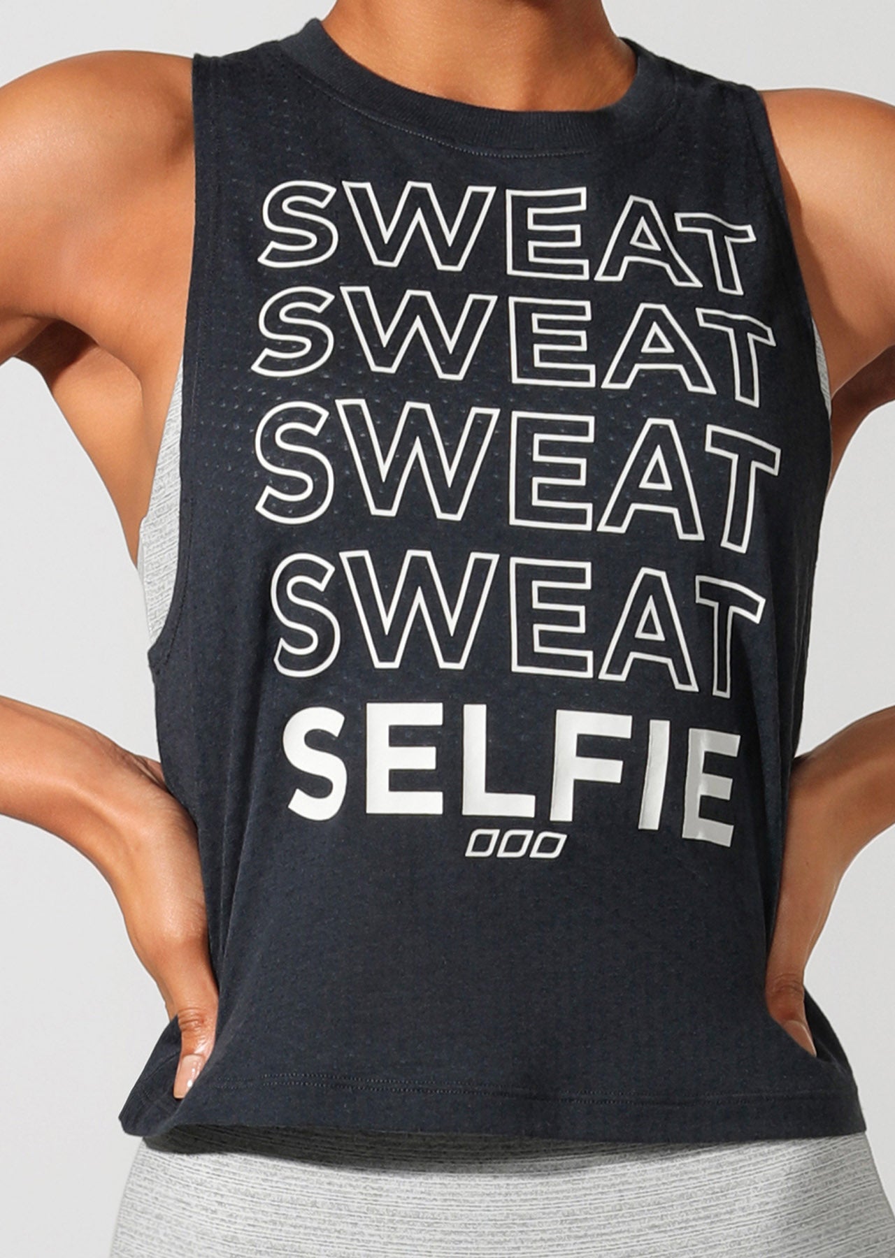 Lorna Jane Sweat + Selfie Tank - Canyon