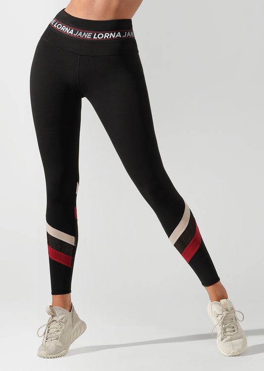 Lorna Jane Sweat It Full Length Tight - Black