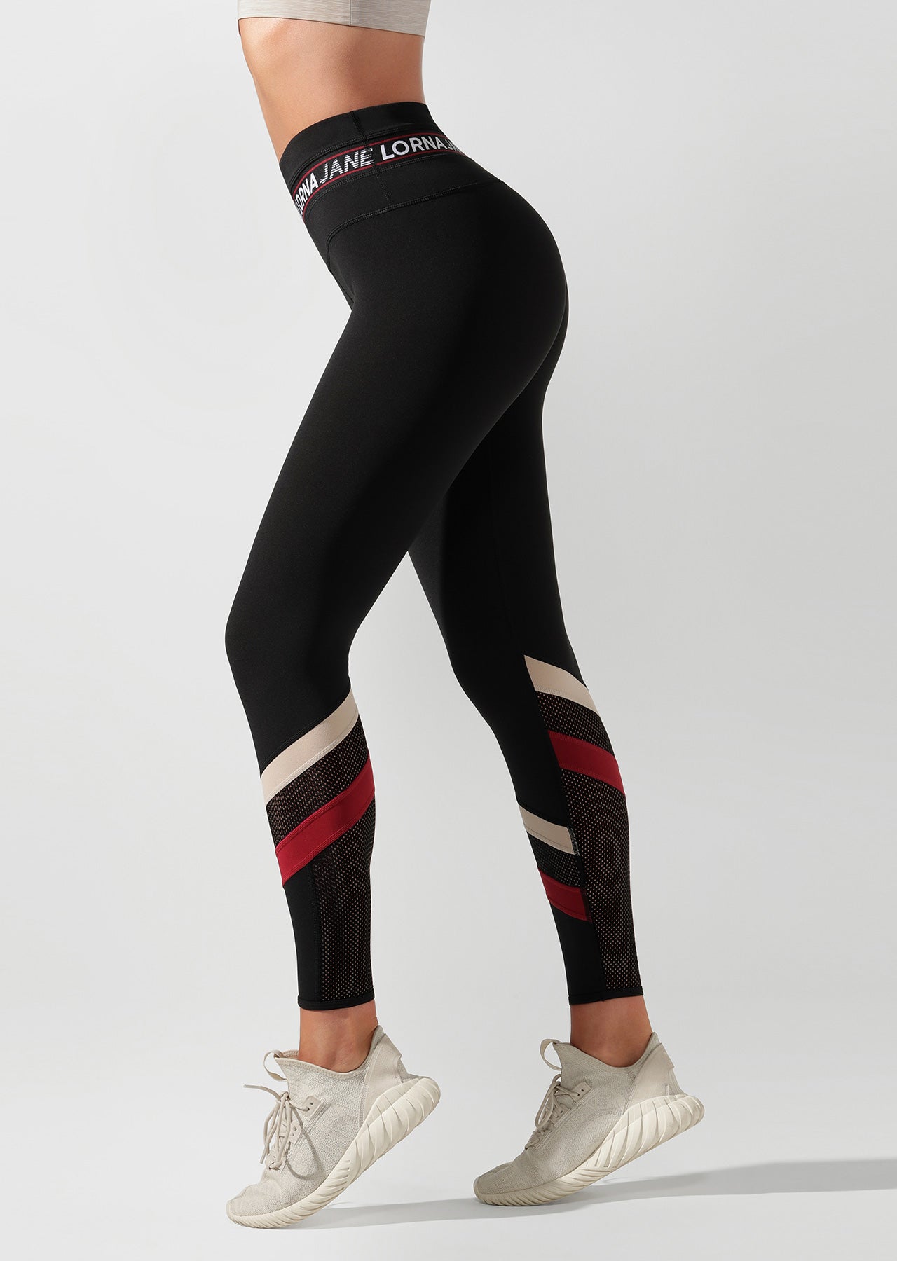 Lorna Jane Sweat It Full Length Tight - Black