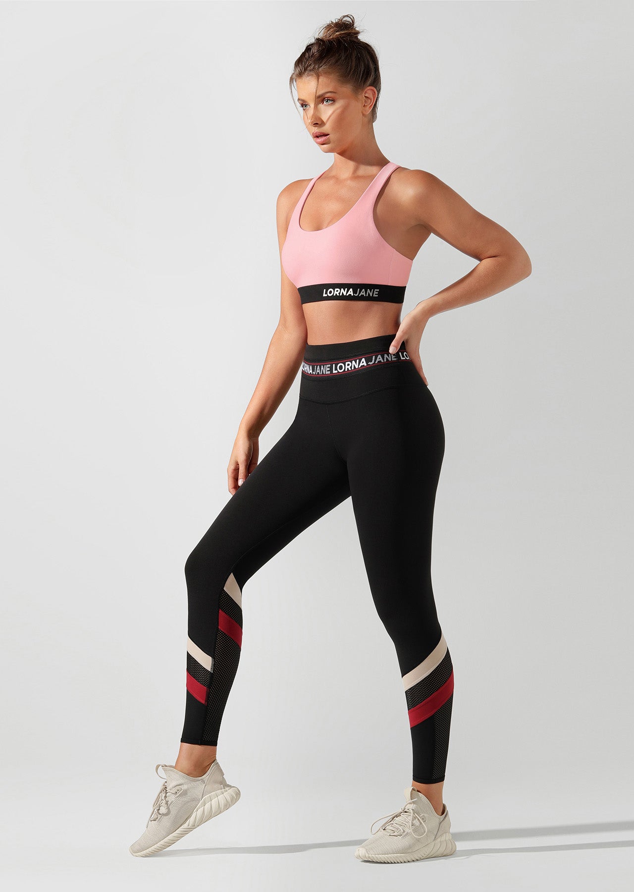 Lorna Jane Sweat It Full Length Tight - Black