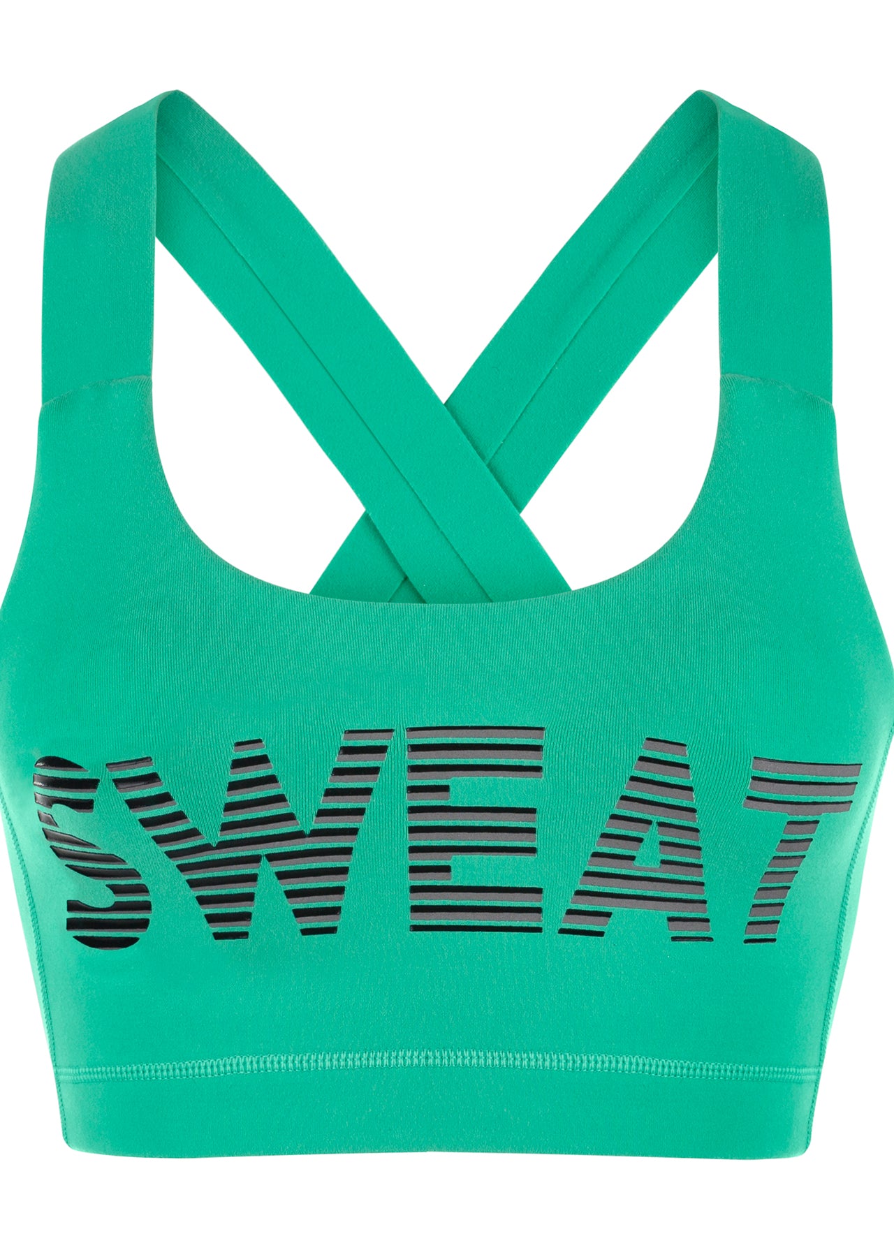Lorna Jane Sweat Sports Bra - Neon Jade