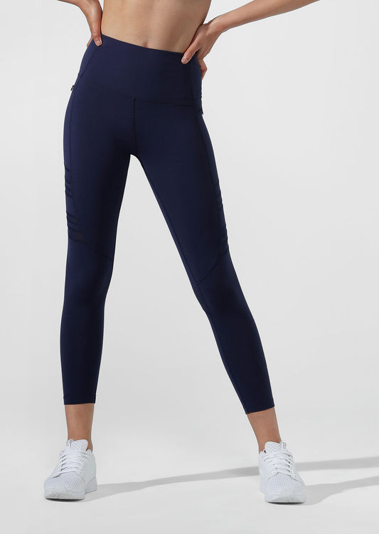 Lorna Jane Swift Ankle Biter Tight - French Navy