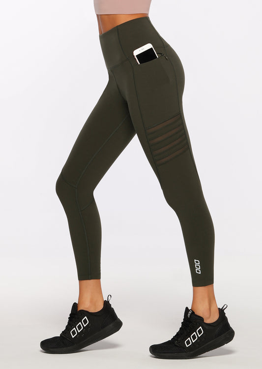 Lorna Jane Swift Core Ankle Biter Tight - Oil