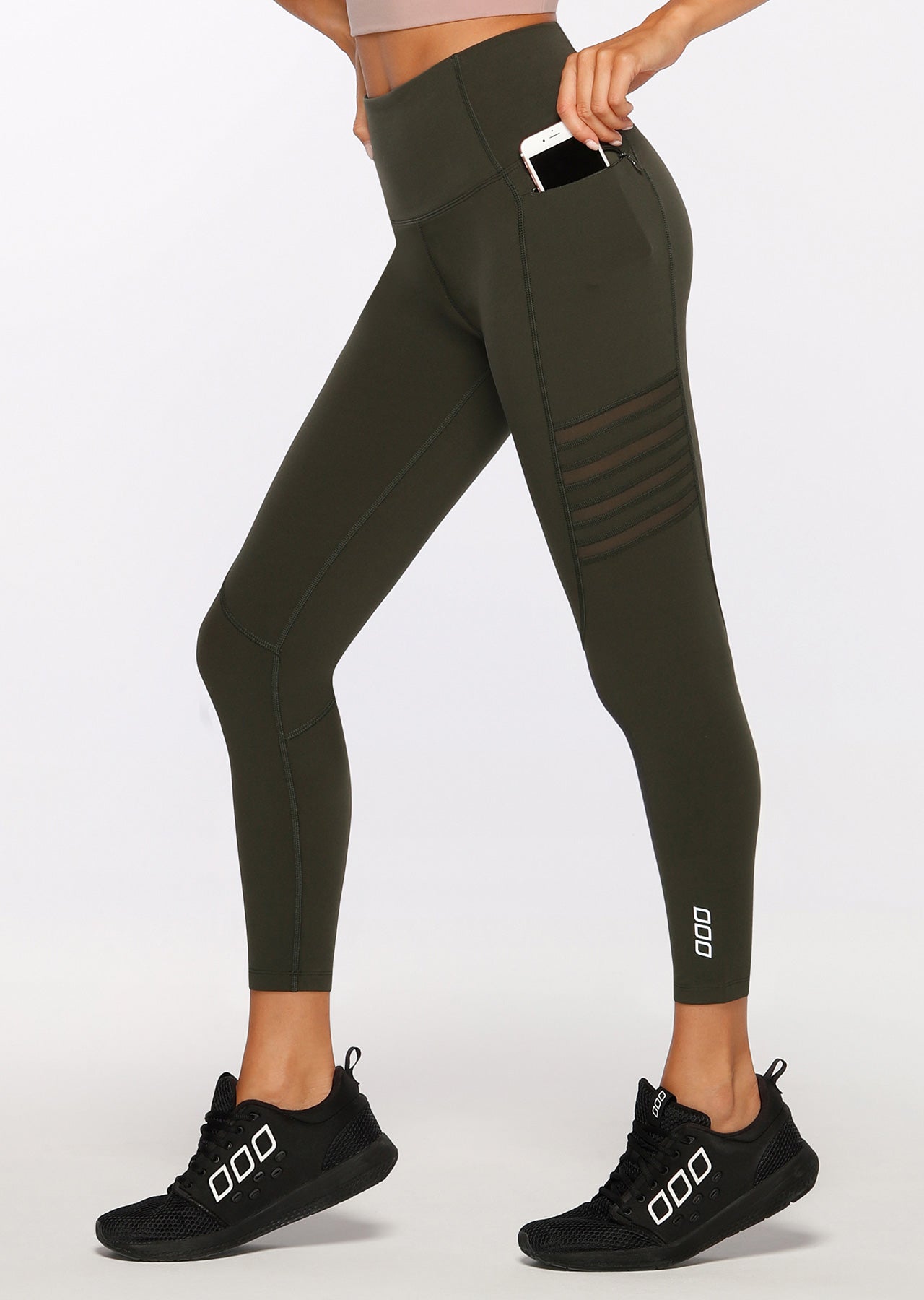 Lorna Jane Swift Core Ankle Biter Tight - Oil