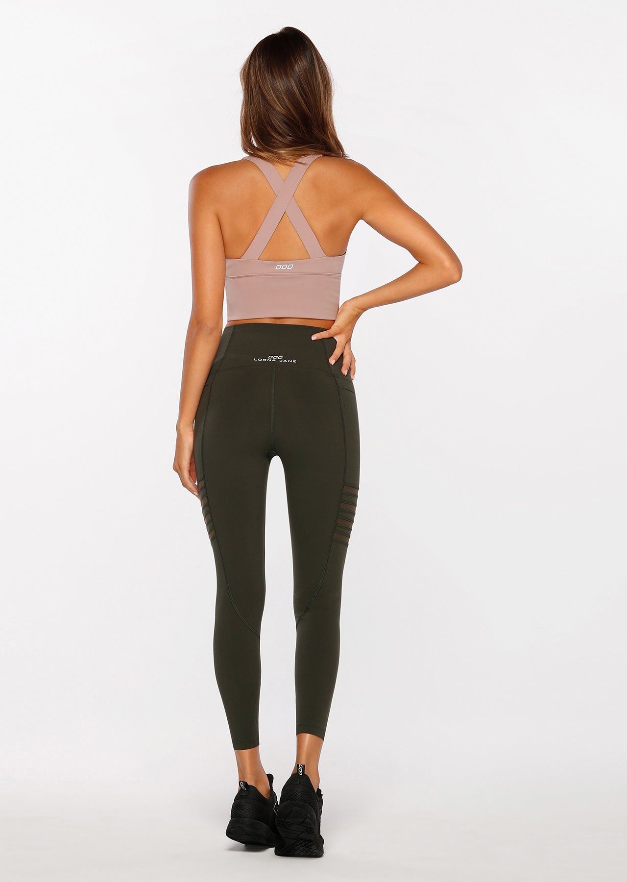 Lorna Jane Swift Core Ankle Biter Tight - Oil