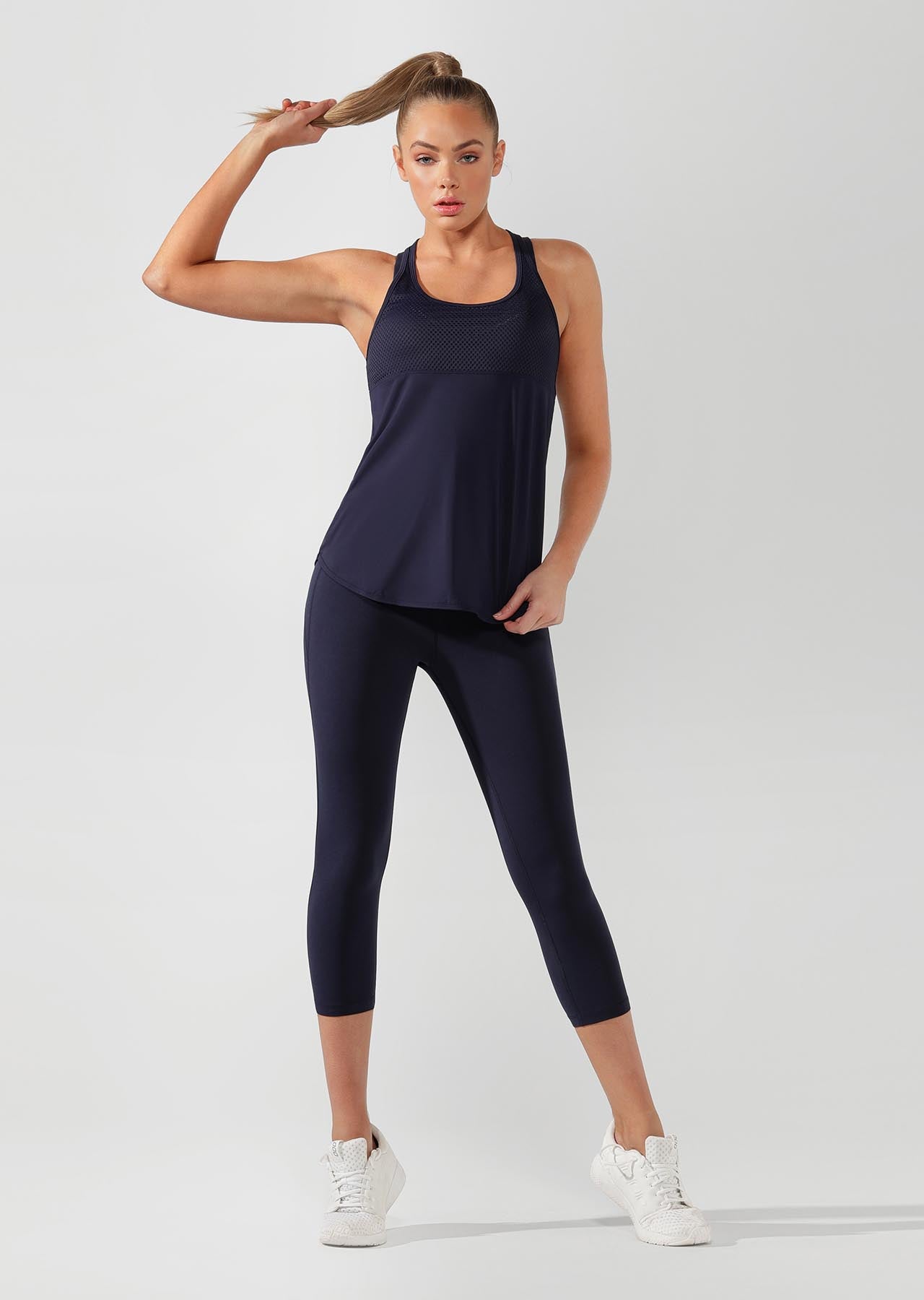 Lorna Jane Swift Excel Tank - French Navy