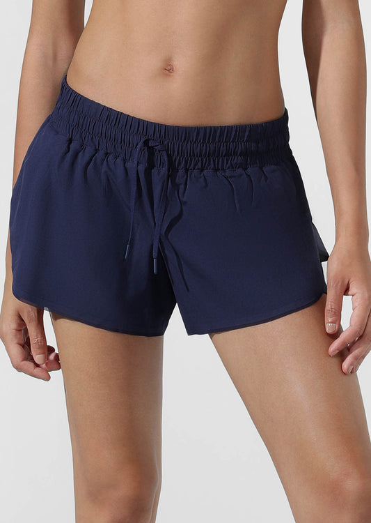 Lorna Jane Swift Run Shorts - French Navy