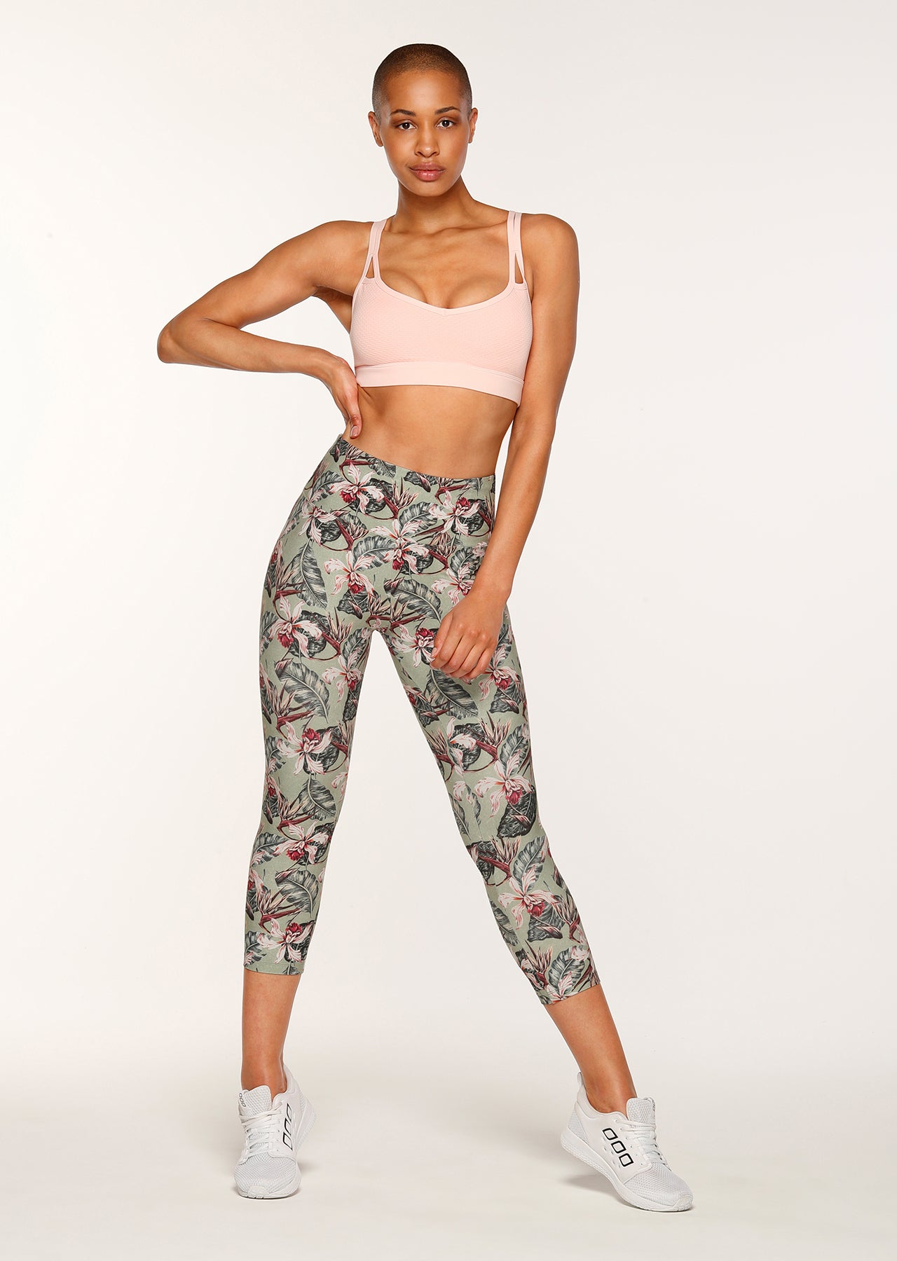 Lorna Jane Switch It Up Sports Bra - Pink Sand