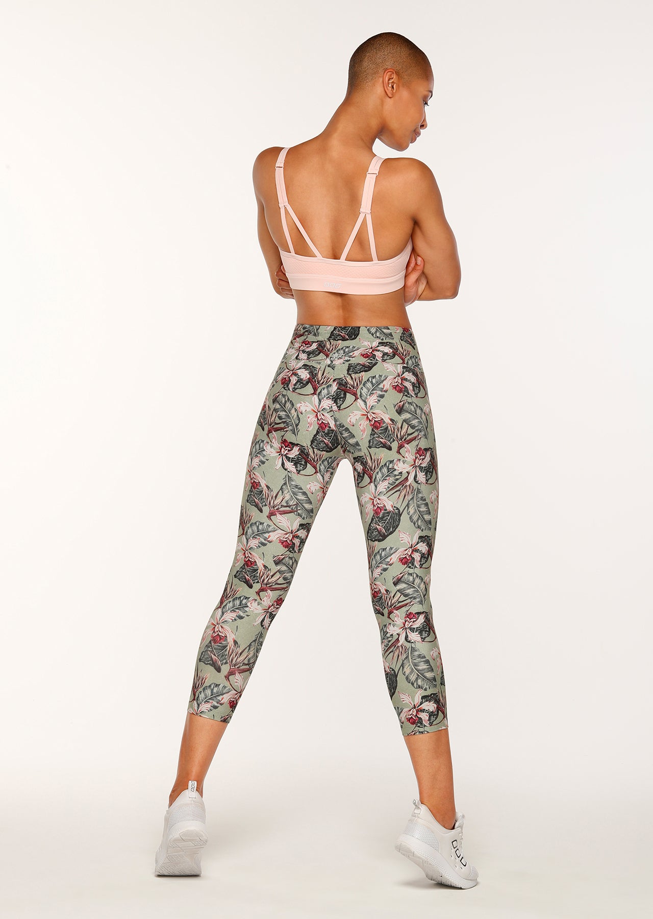 Lorna Jane Switch It Up Sports Bra - Pink Sand