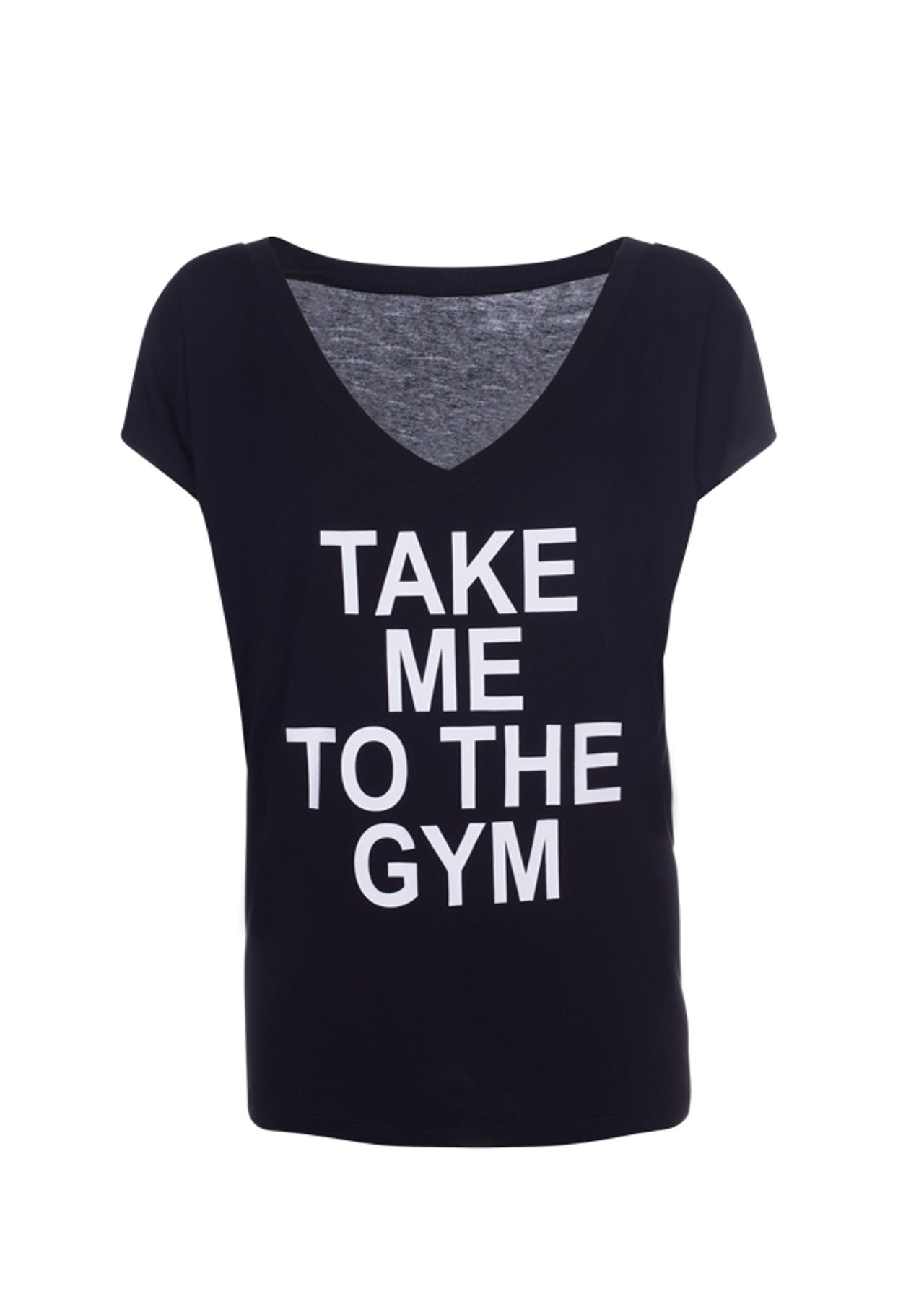 Lorna Jane Take Me To The Gym T-Shirt - Black