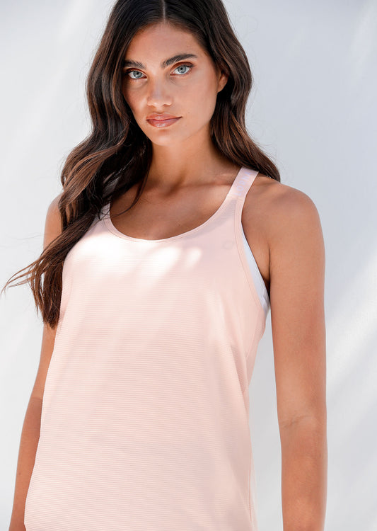 Lorna Jane Tash Excel Tank - Dusty Pink