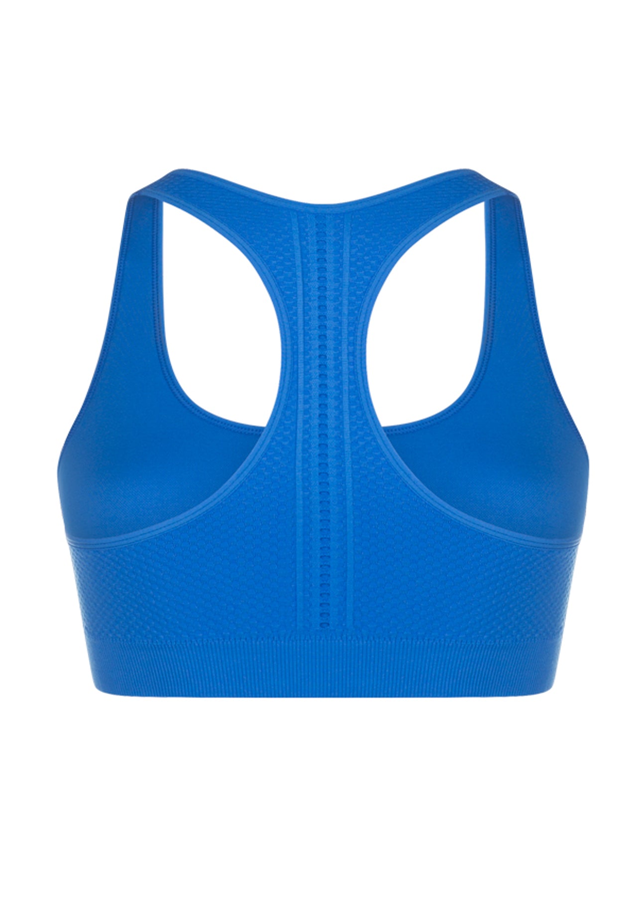 Lorna Jane Tech T-Back Seamless Bra - Cornflower