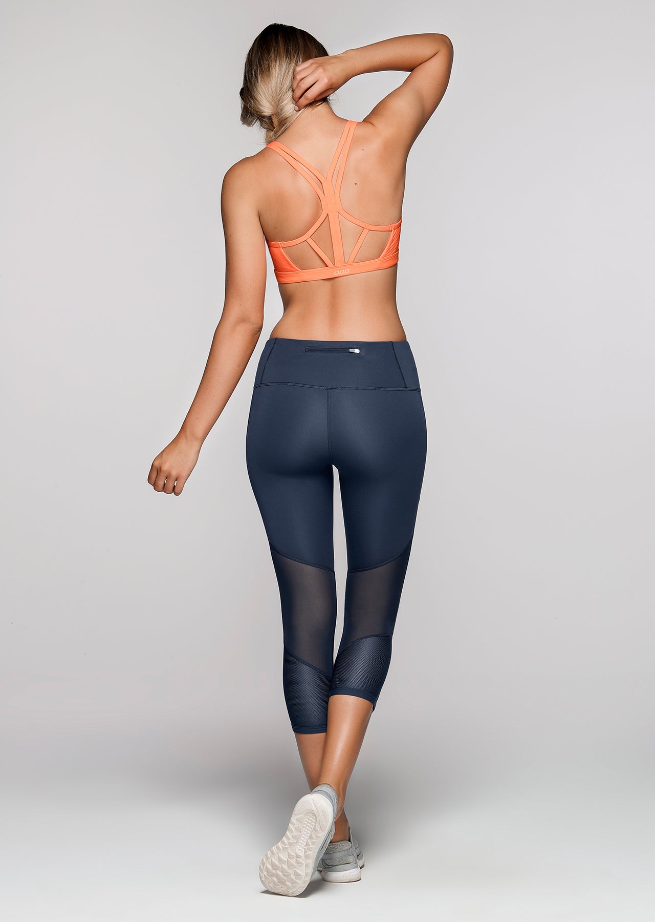 Lorna Jane Texas Sports Bra - Vivid Orange