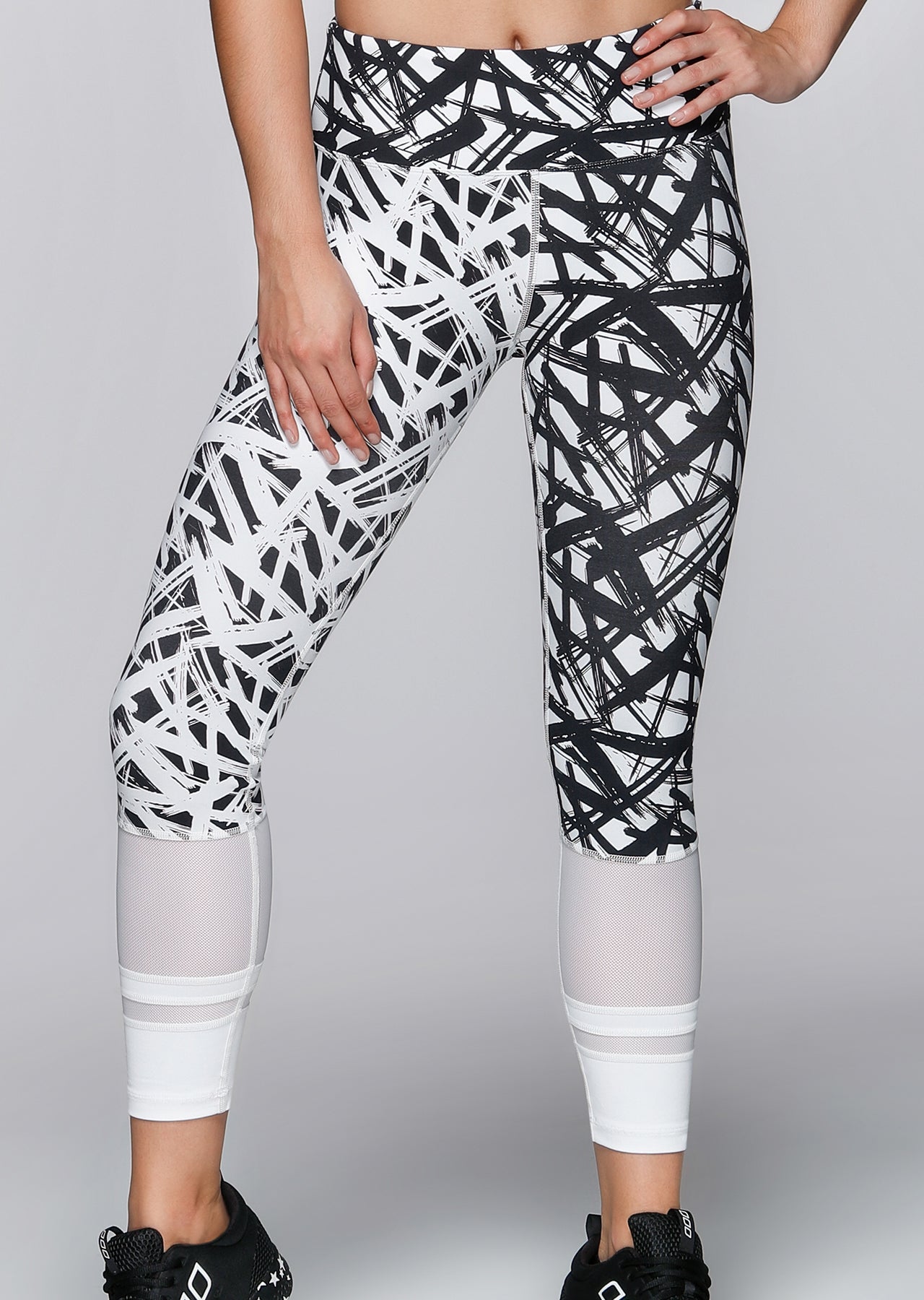 Lorna Jane Theory Core Ankle Biter Tight - Theory Print