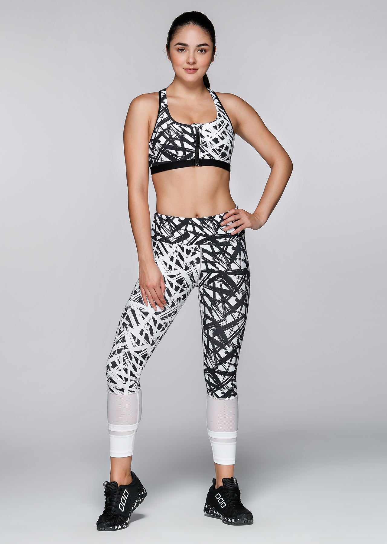 Lorna Jane Theory Core Ankle Biter Tight - Theory Print