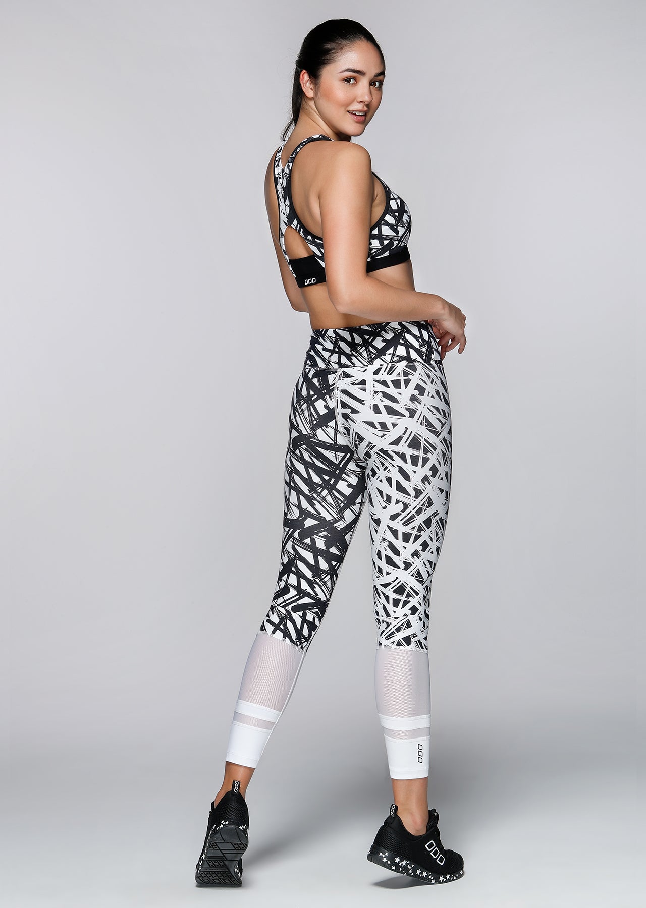 Lorna Jane Theory Core Ankle Biter Tight - Theory Print