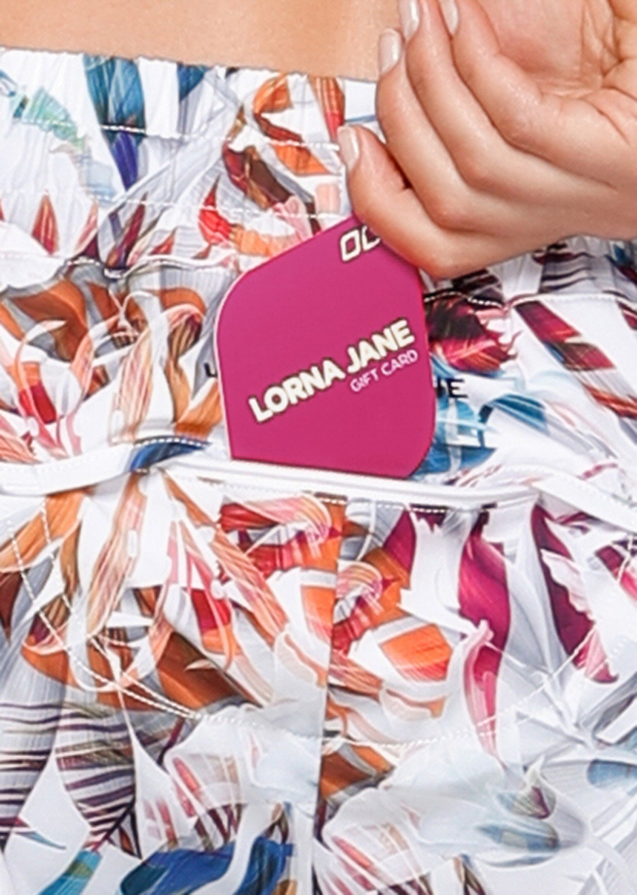 Lorna Jane Thrive Run Shorts - Thrive Print