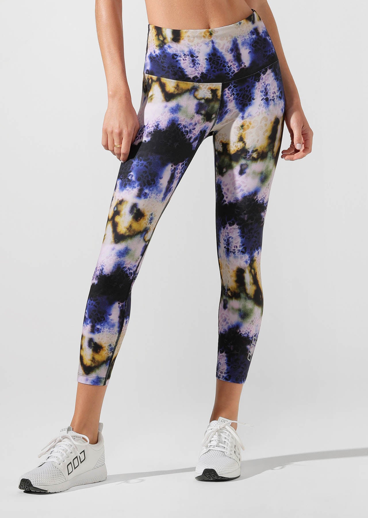 Lorna Jane Tie Dye Core Ankle Biter Tight - Tie-Dye Print