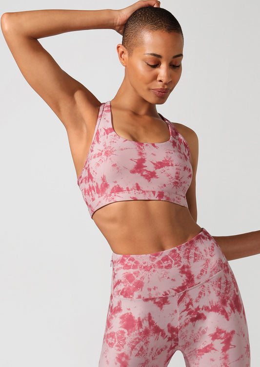 Lorna Jane Tie Dye Sports Bra - Tie Die Print