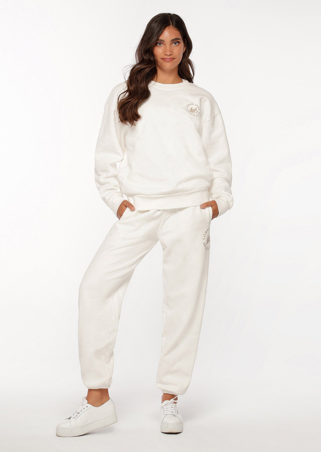 Lorna Jane Time-Out Sweat - Porcelain