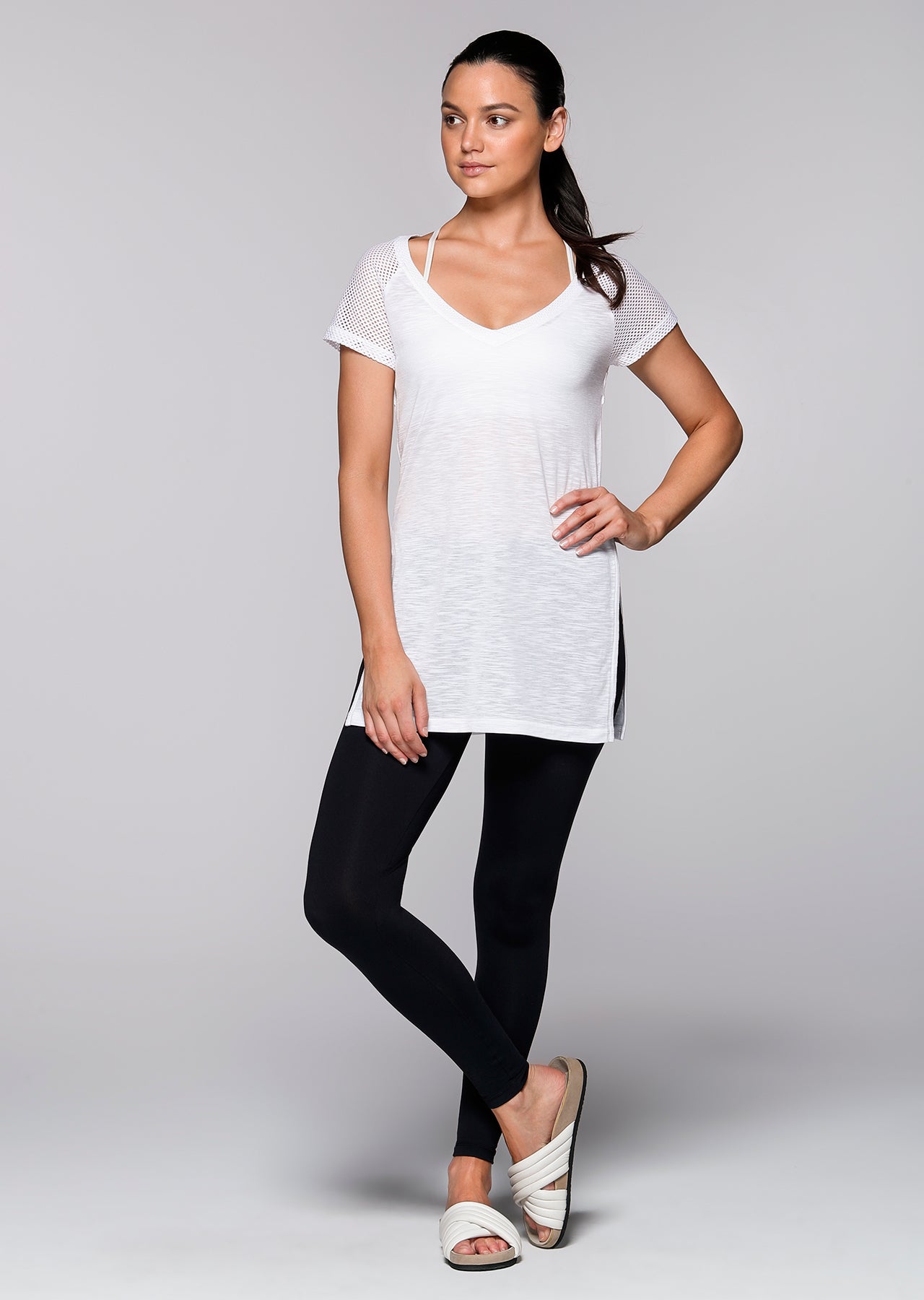 Lorna Jane Time Out T-Shirt - White