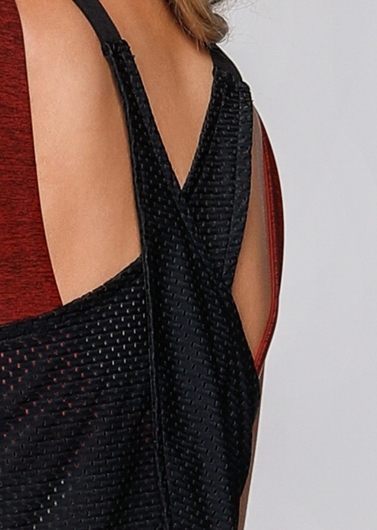 Lorna Jane Time Trial Mesh Active Tank - Black