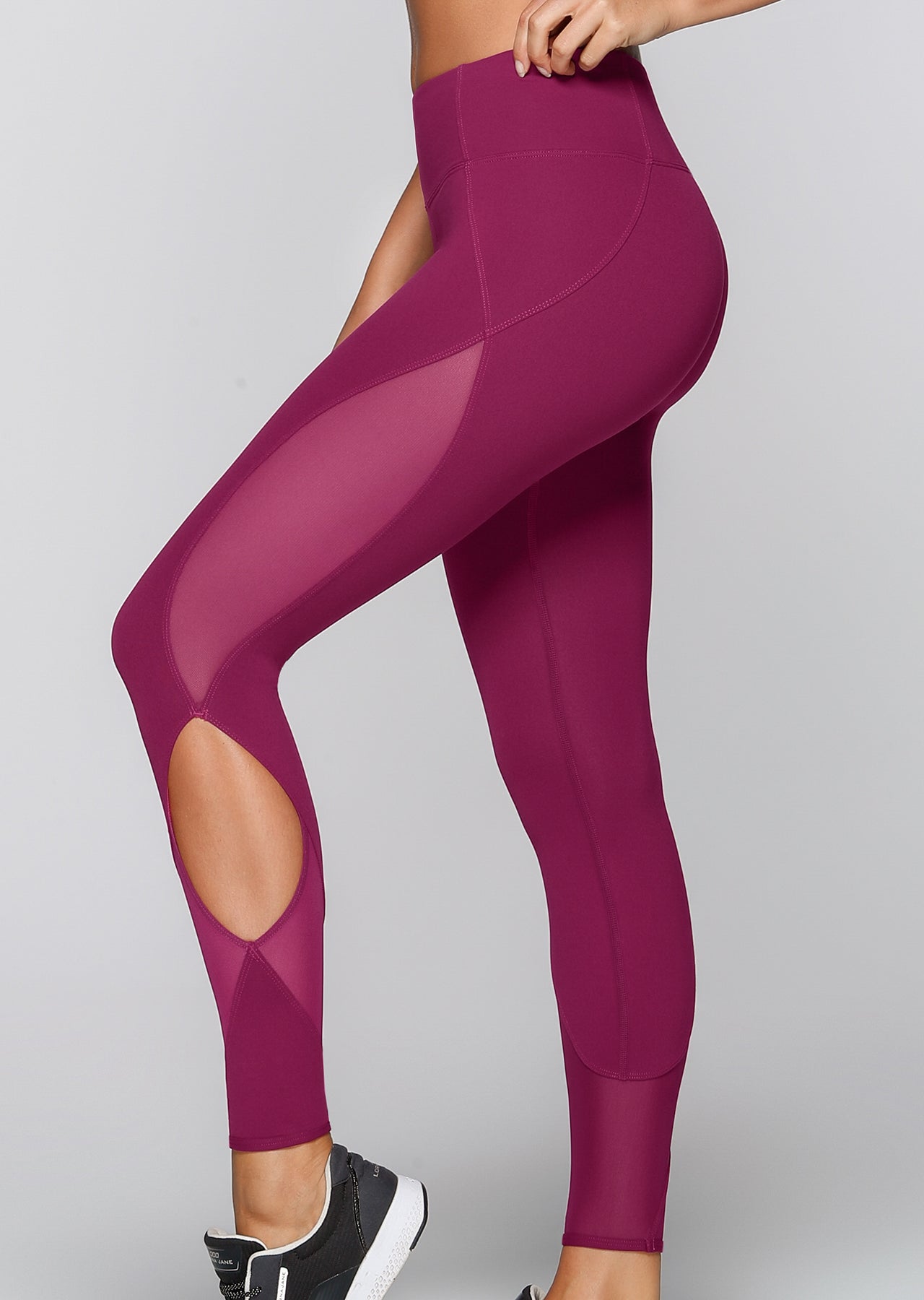 Lorna Jane Tokyo Core F/L Tight - Beetroot