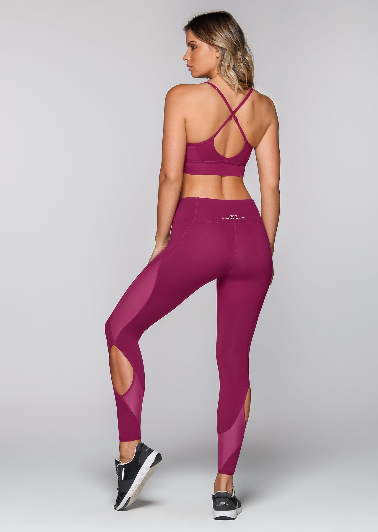 Lorna Jane Tokyo Core F/L Tight - Beetroot