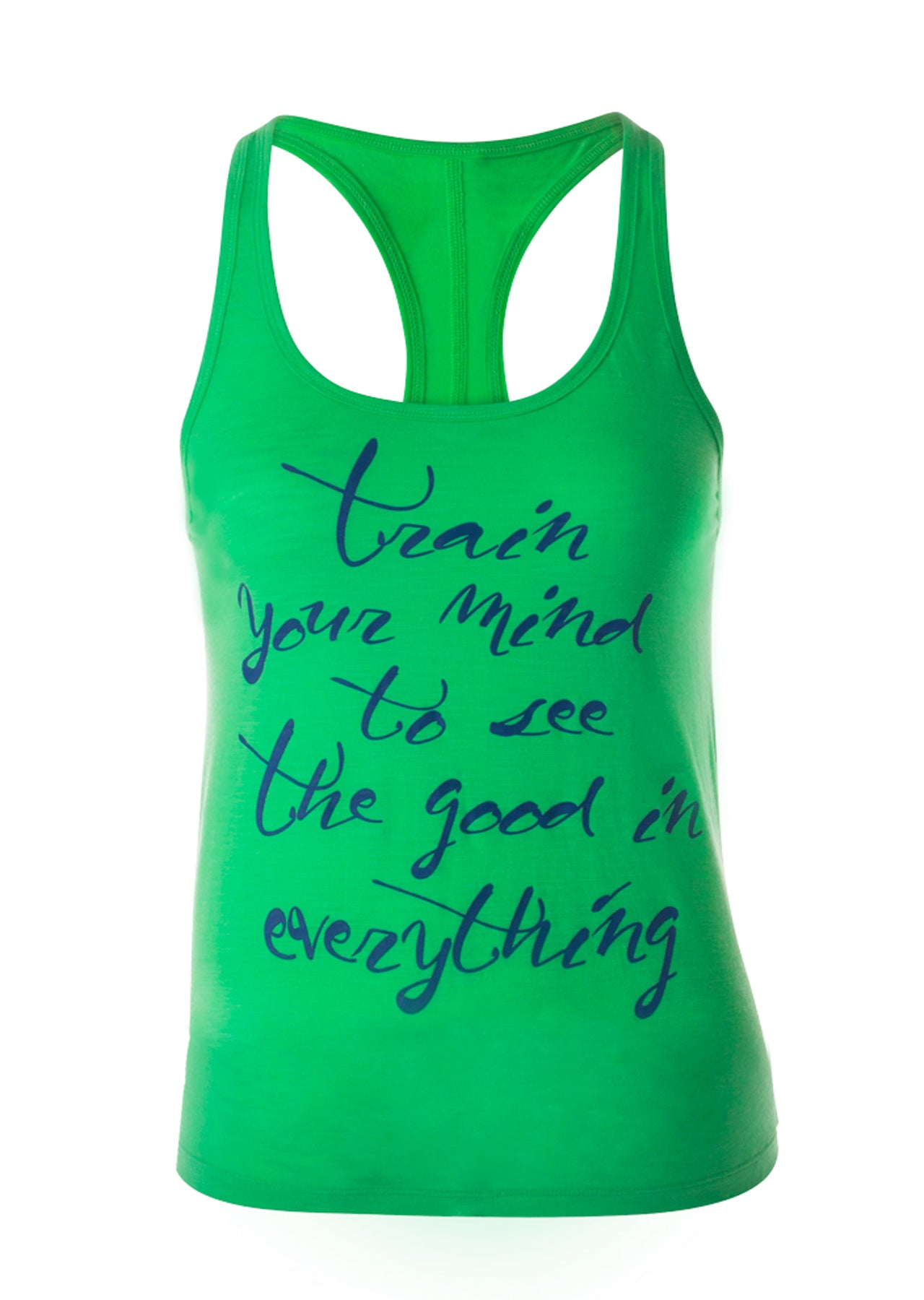 Lorna Jane Train Your Mind Tank - Neon Apple