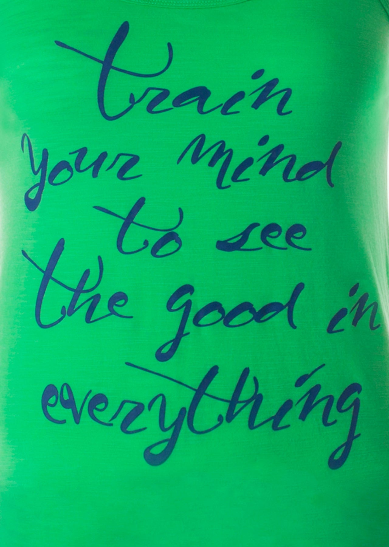 Lorna Jane Train Your Mind Tank - Neon Apple