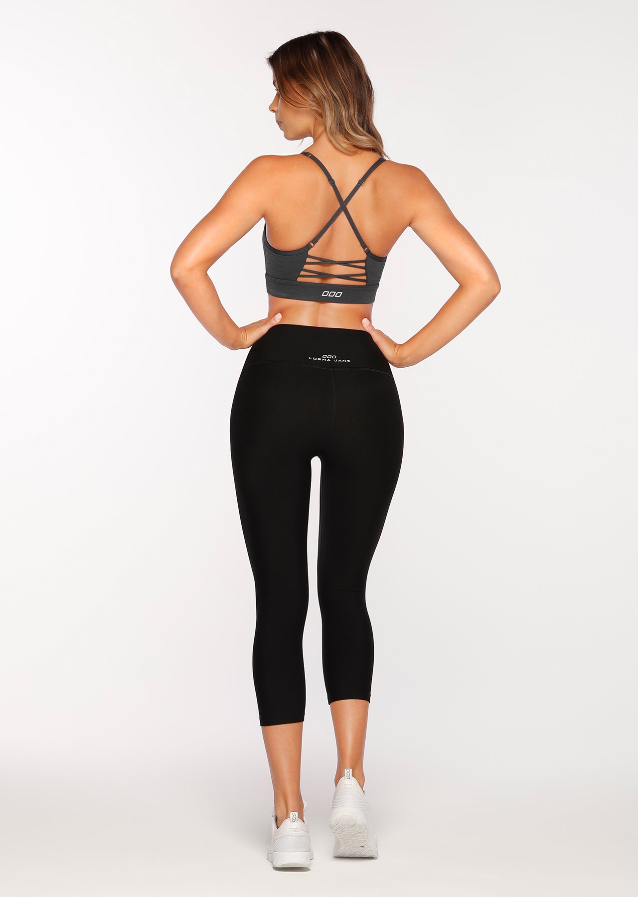 Lorna Jane Training Core 7/8 Tight - Black