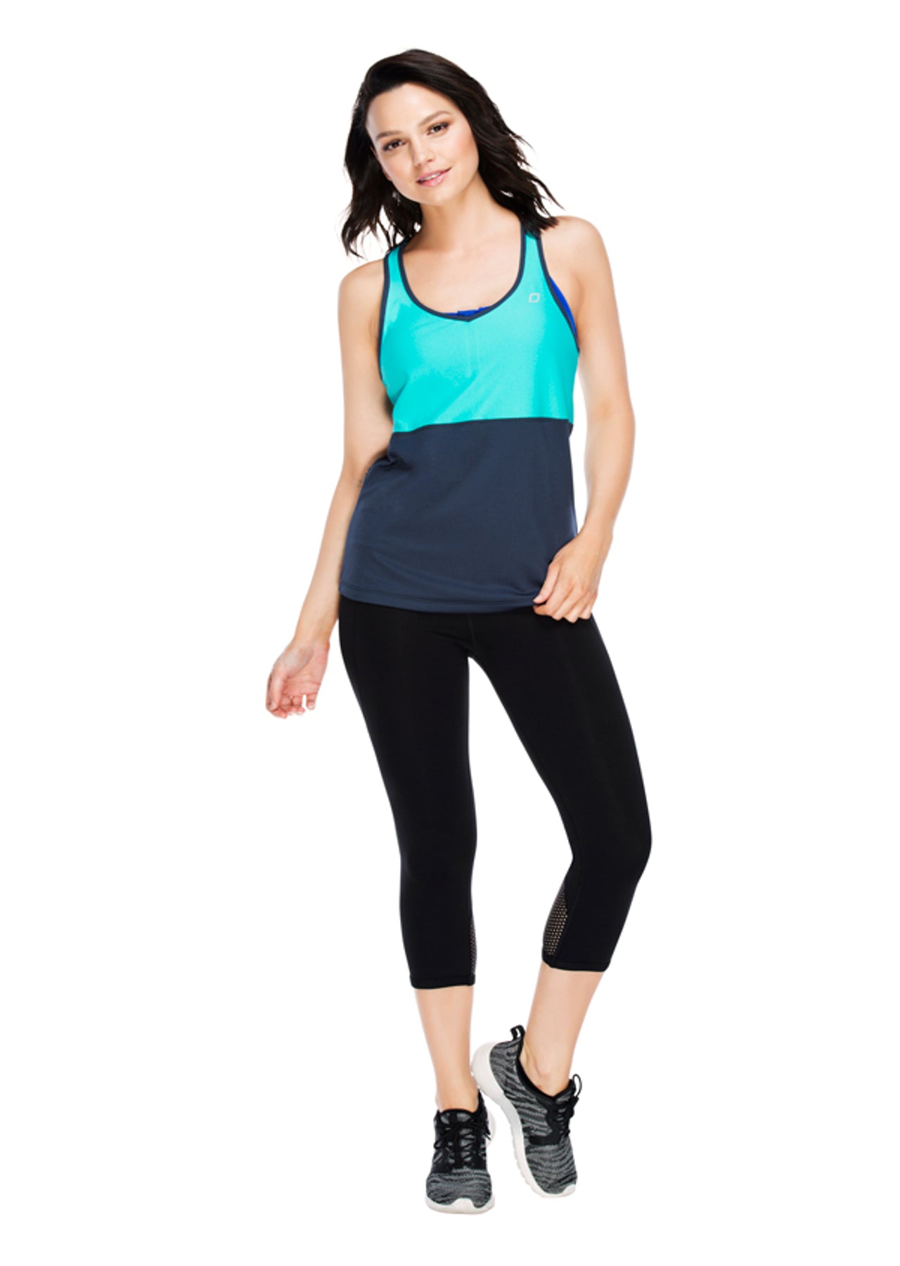 Lorna Jane Training Run Excel Tank - Laguna Beach/Canyon