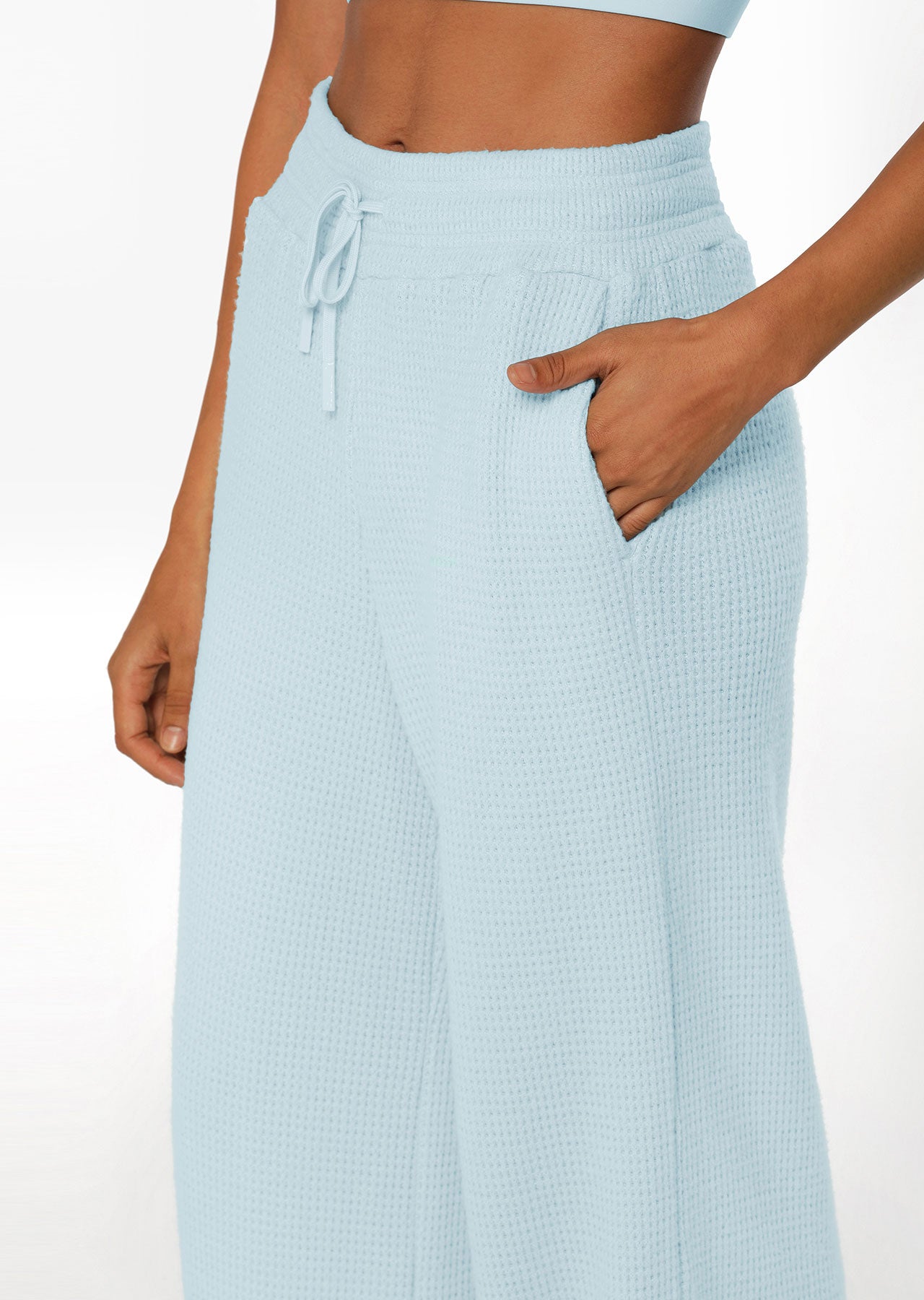 Lorna Jane Tranquilty Full Length Pants - Blue Sky