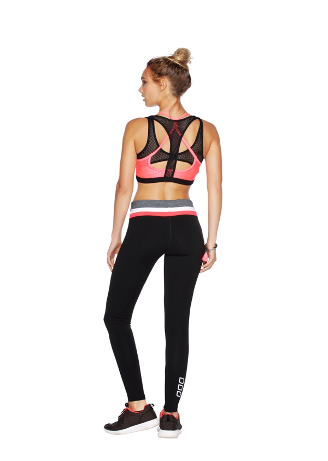 Lorna Jane Trapeze F/L Tight - Black