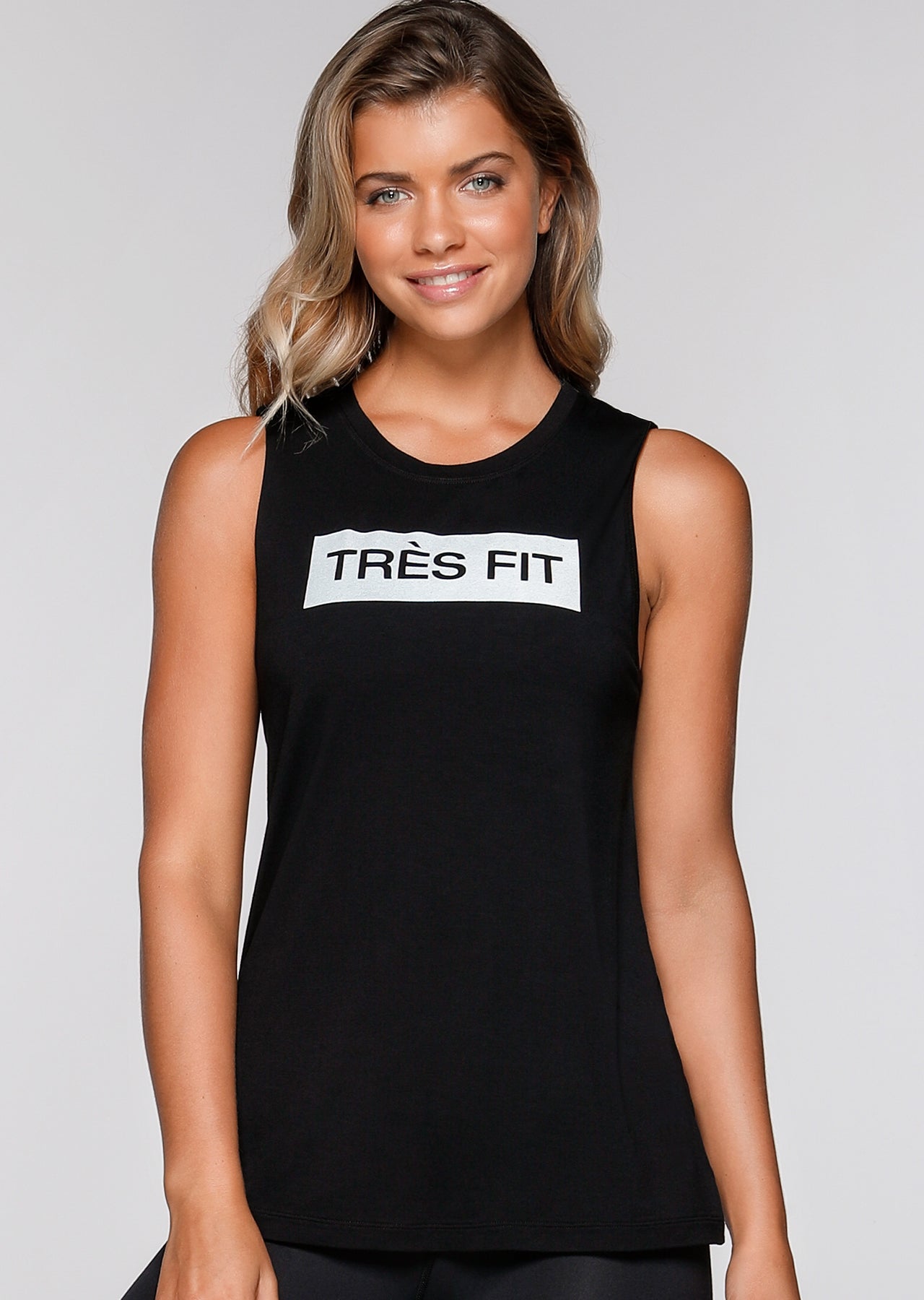 Lorna Jane Tres Fit Tank - Black