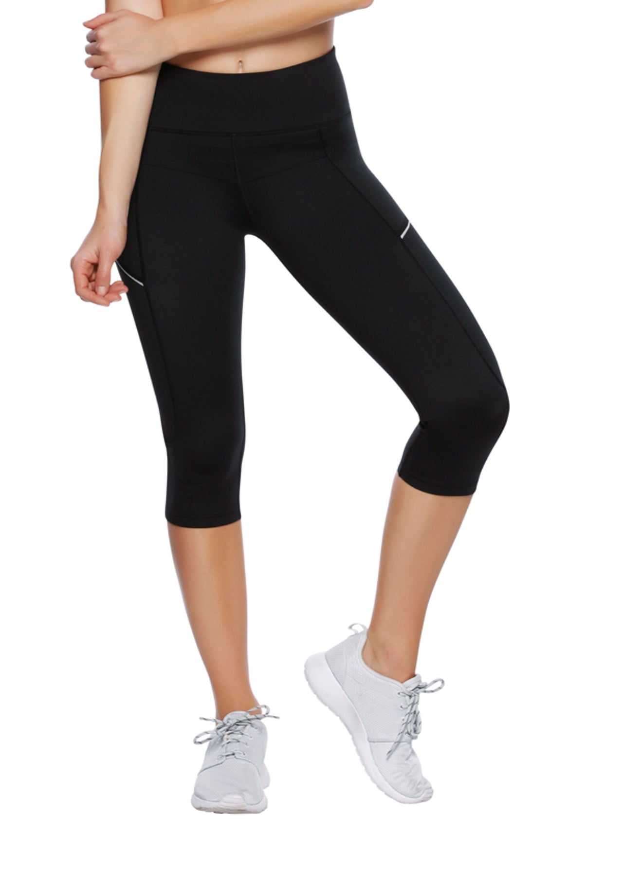 Lorna Jane Tri Core Compression 3/4 Tight - Black