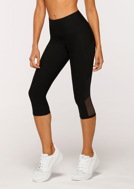Lorna Jane Tri Ultimate Support 3/4 Tight - Black