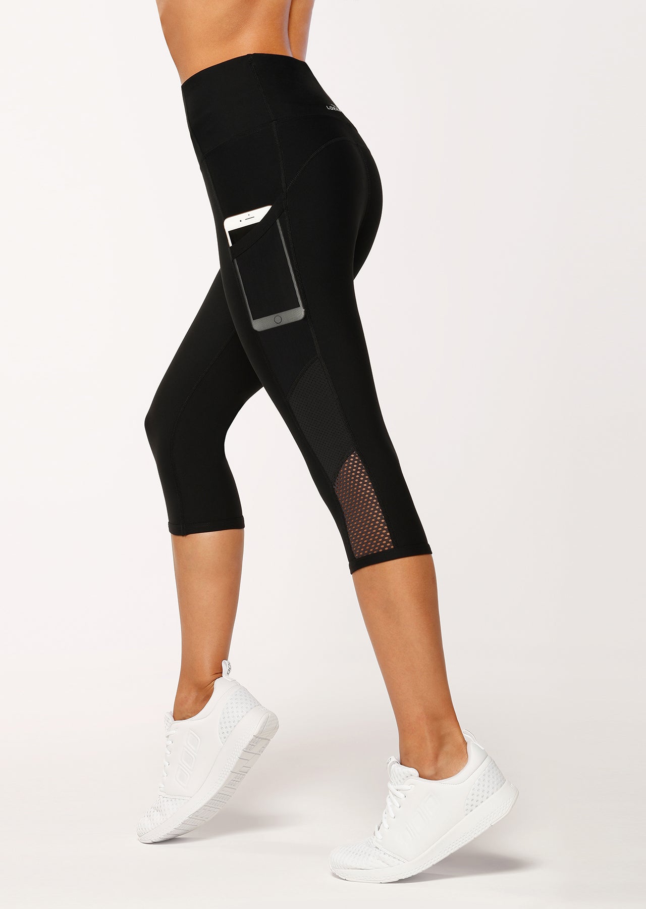 Lorna Jane Tri Ultimate Support 3/4 Tight - Black