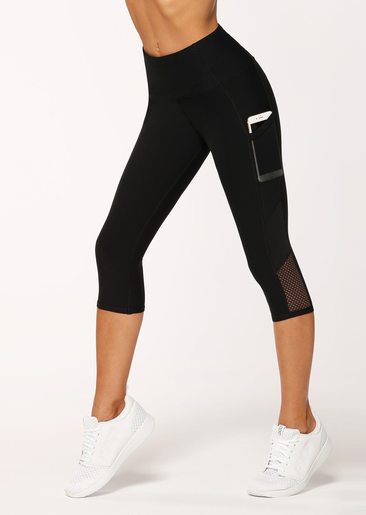Lorna Jane Tri Ultimate Support 3/4 Tight - Black