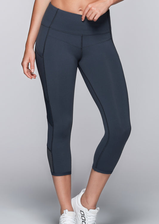 Lorna Jane Tri Ultimate Support 7/8 Tight - Canyon