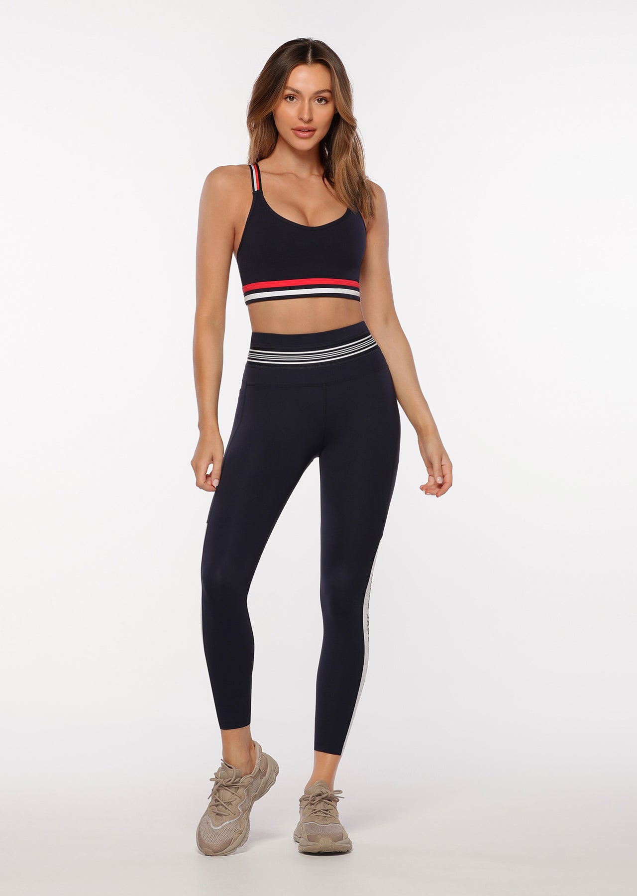 Lorna Jane Tribeca Sports Bra - French Navy