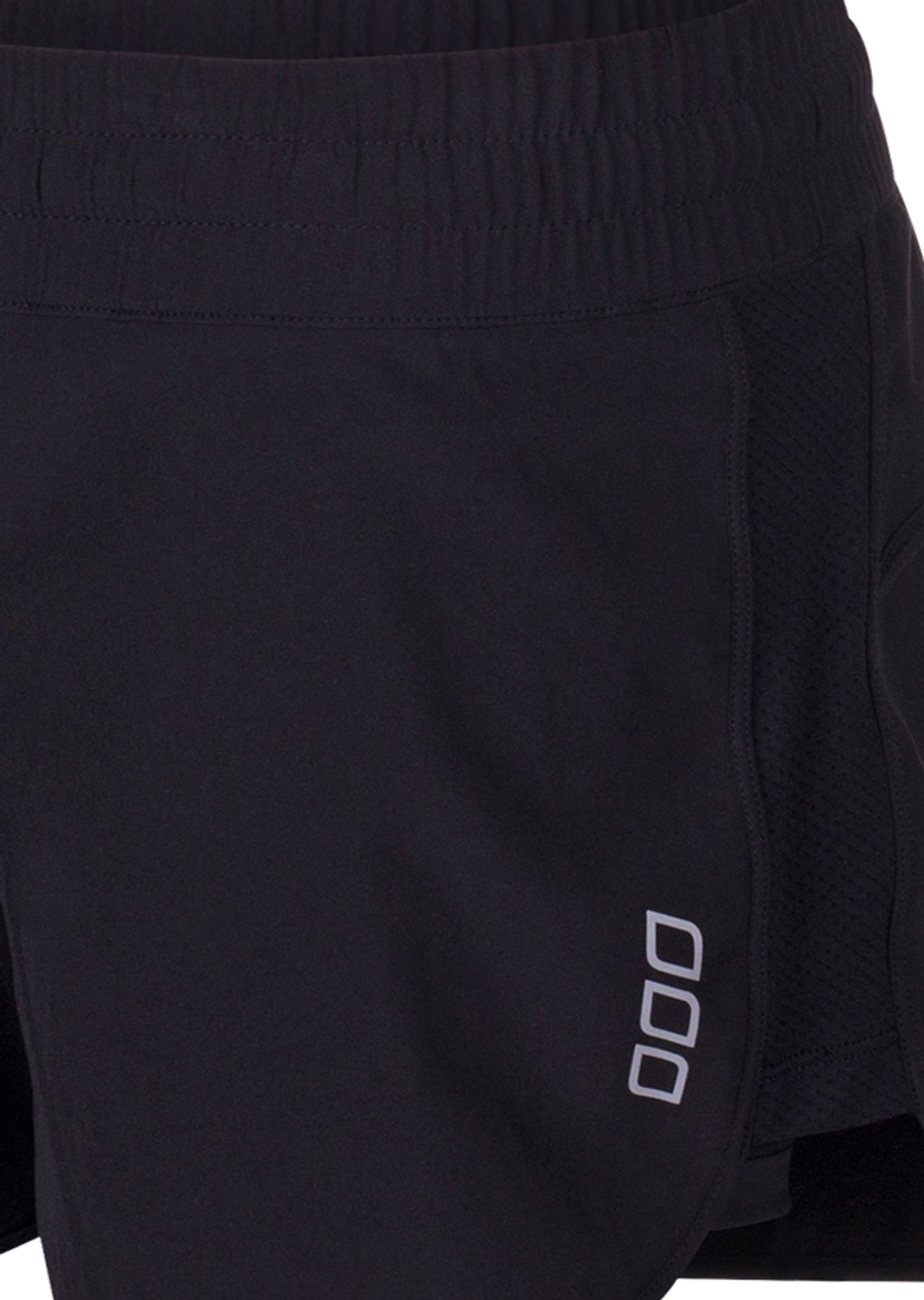 Lorna Jane Triple Play Run Shorts - Black