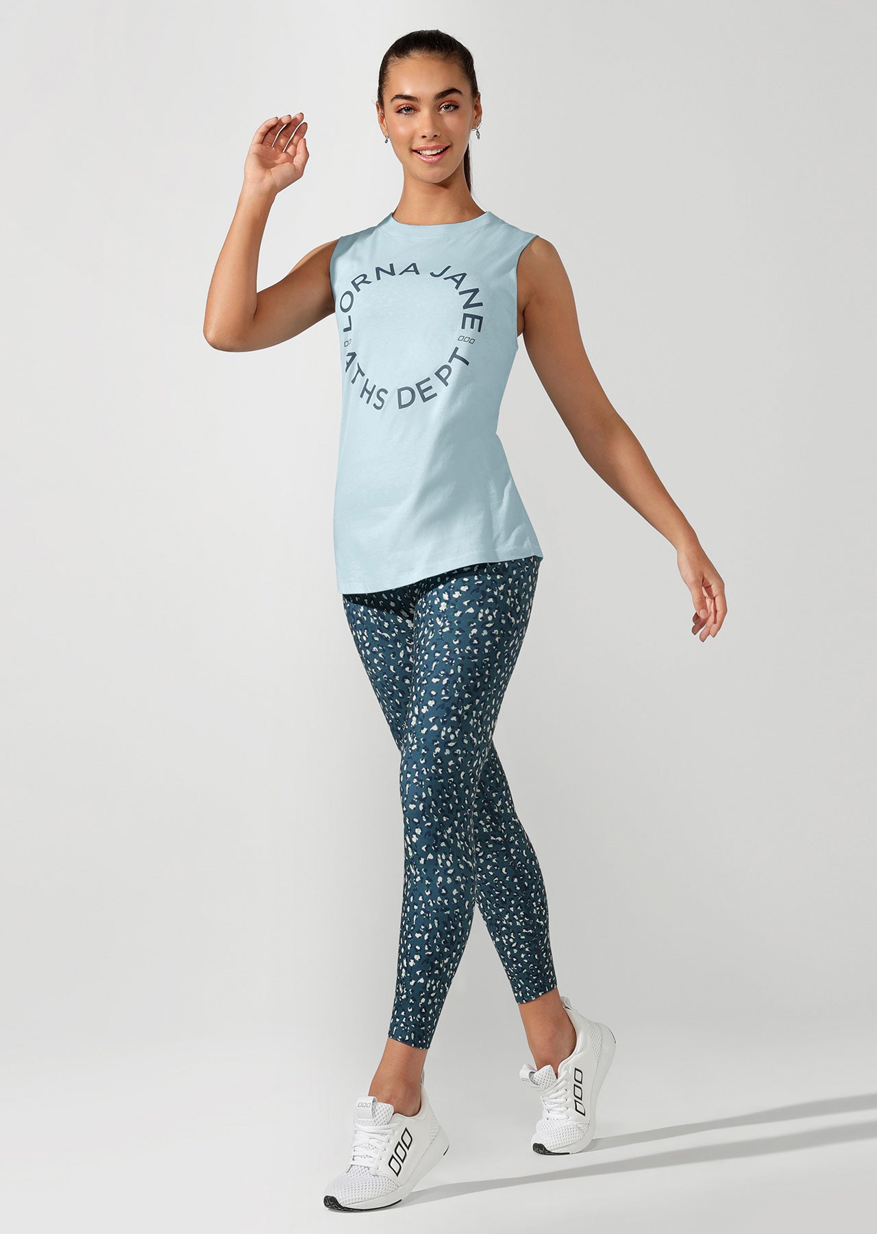 Lorna Jane Triple Threat Tank - Amalfi