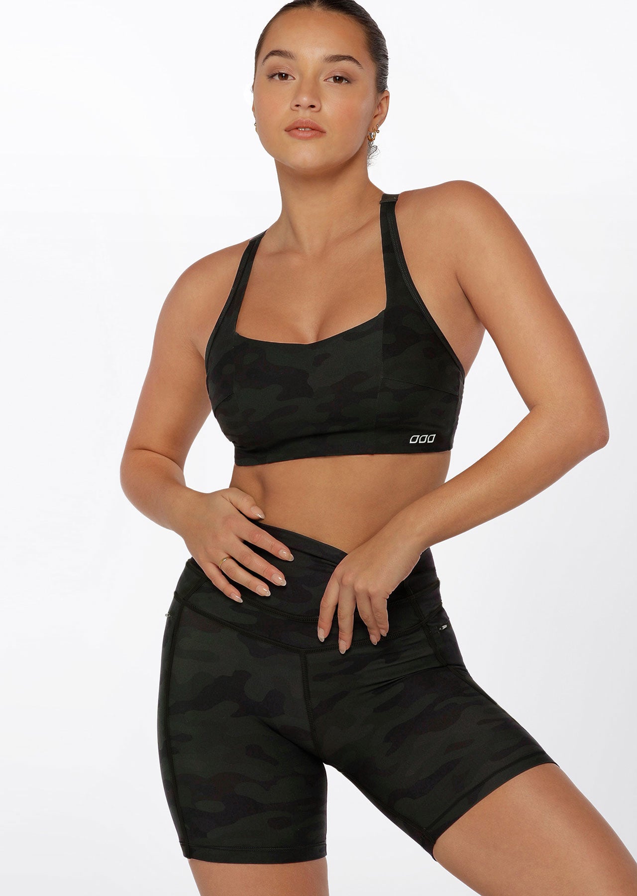 Lorna Jane Tropic Safari Sports Bra - Tropical Safari Print