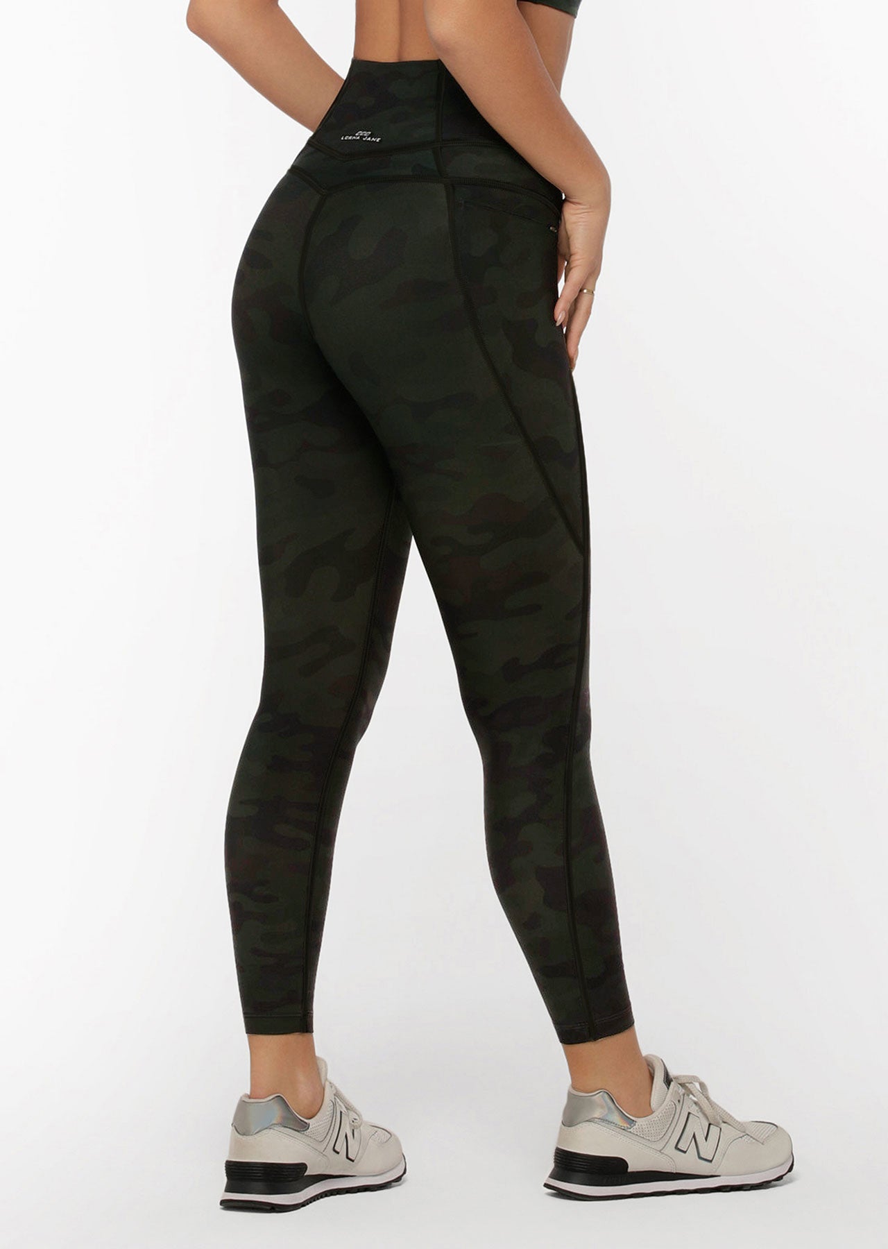 Lorna Jane Tropic Safari Stomach Support Ankle Biter Leggings - Tropical Safari Print